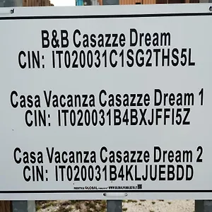 ** Bed & Breakfast Casazze Dream Italia